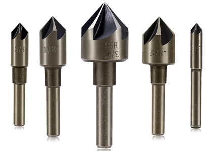 M2 Hex Shank Countersink Drill Bit 90 Degree Cutting Angle for Metal Drilling